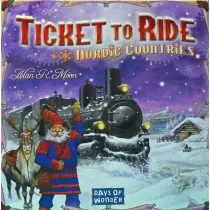   Ticket To Ride társasjáték, Nordic társasjáték, angol nyelvű