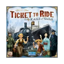 Ticket To Ride Rails and Sails társasjáték, angol nyelvű