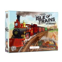 Isle of Trains All Aboard társasjáték, angol nyelvű