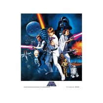 Star Wars (NEW HOPE ONE SHEET) 3D keretezett poszter
