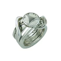 Cast Silver - Ring II ***** ördöglakat