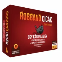   Robbanó cicák társasjáték – pörgős, vicces partijáték
