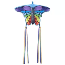   Kites Ready 2 Fly - Mini Nylon pop-up Kite - BLUE BUTTERFLY szélsárkány