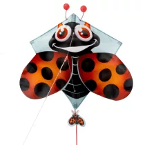 Mini pop-up szélsárkány - katica