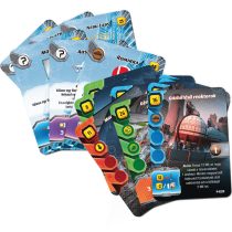   2. limitált promóciós kártyacsomag az Árész expedíció társasjátékhoz