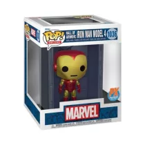   Funko Pop! Deluxe: Marvel Hall of Armor: Iron Man Model 4 (Metallic) #1036