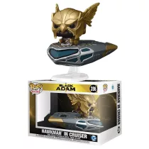   Funko Pop! Rides Super Deluxe: DC Black Adam - Hawkman in Cruiser figura #286