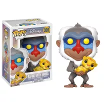   Funko POP! Disney: The Lion King - Rafiki with baby Simba figura #301