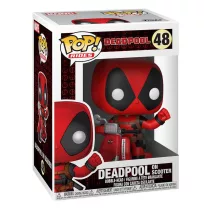 Funko POP! Rides: Marvel - Deadpool & Scooter figura #48