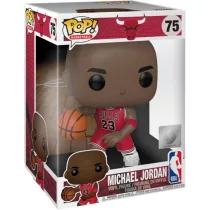   Funko POP! NBA - Bulls - 10" Michael Jordan (Red Jersey) figura