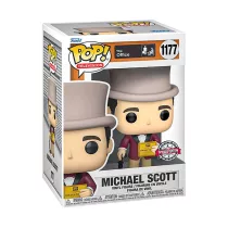   Funko POP! TV: The Office - Michael w/Golden Ticket figura #1177