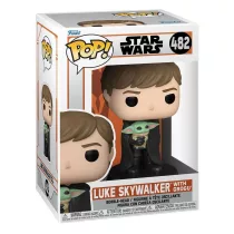 Funko POP! Star Wars: The Mandalorian - Luke w/Child figura