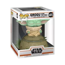   Funko POP! Deluxe: The Mandalorian - The Child Using the Force (SFX) #485
