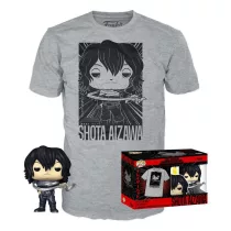   Funko POP! & TEE - My Hero Academia - Shota Aizawa figura és póló (L)