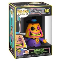   Funko POP! Disney: The Nightmare Before Christmas - Mayor figura (Blacklight) #807