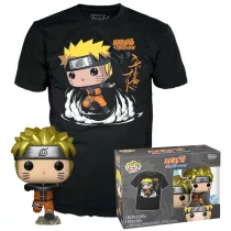   Funko Pocket Pop! & Tee: Naruto - Naruto run figura és póló (XL)