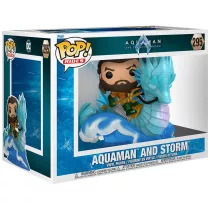   Funko POP! Deluxe: Aquaman and the Lost Kingdom - Aquaman on Storm figura