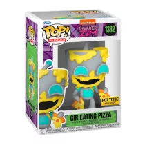   Funko Pop! Television: Invader Zim - Gir Eating Pizza (SE) #1332 figura