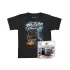 Funko Pocket Pop! & Tee: The Apex Predator - T.rex figura és gyerek póló (L)