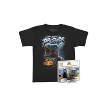   Funko Pocket Pop! & Tee: The Apex Predator - Trex figura és gyerek póló (XL)