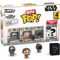   Funko Bitty POP! Star Wars: Mandalorian - Mandalorian 4PK​ figura