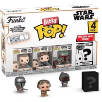   Funko Bitty POP! Star Wars: Mandalorian - Marshal 4PK​ figura