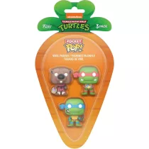   Carrot Pocket Funko POP!: Teenage Mutant Ninja Turtles - Leonardo & Raphael & Splinter 3PK figura