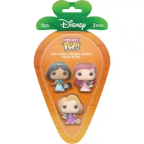   Funko Carrot Pocket POP!: Disney - Rapunzel/ Ariel /Jasmine figura
