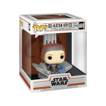   Funko POP! Star Wars: The Mandalorian – Bo Katan Kryze on throne figura #669