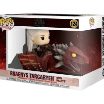  Funko POP! Rides: House of the Dragon - Rhaenys Targaryen with Meleys figura #124