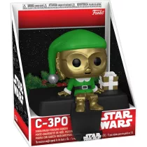  Funko POP! Edge-Sitter: Star Wars - Holiday Darth C-3PO figura