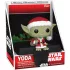 Funko POP! Edge-Sitter: Star Wars - Holiday Yoda figura