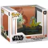 Funko POP! Deluxe: The Mandalorian S10 - Din Grogu w/Frog​ figura #721