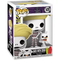   Funko POP! & Buddy: The Nightmare Before Chrsitmas - Jack w/Zero (Beach) figura #1470