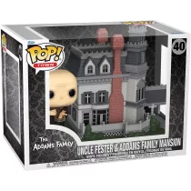   Funko POP! Town: The Addams Family - Uncle Fester w/Addams Familiy Mansion figura #40