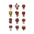Funko Bitty POP! Singles: Deadpool zsákbamacska figura