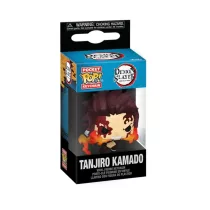   Funko POP! Keychain: Demon Slayer – Tanjiro (Dancing Flash) kulcstartó