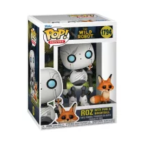   Funko POP! & Buddy: Wild Robot - Roz w/Brightbill & Fink figura
