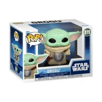   Funko POP! Ride: Star Wars - Grogu with Mudhorn Chest Armour figura #819