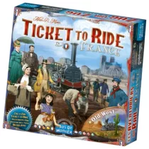  Ticket to Ride France & Old West - Map Collection: 6 - angol nyelvű