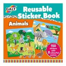   Galt Animals újrafelhasználható matricás könyv - Állatok