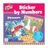 Sticker By Numbers - Dinosaurs