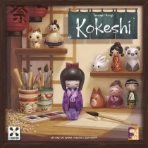   Kokeshi társasjáték – japán kézműves babakészítés és boldogságpontok
