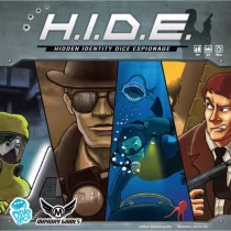   H.I.D.E. Hidden Identity Dice Espionage társasjáték, angol nyelvű