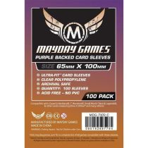   Mayday Games Magnum Copper kártyavédő: 65 x 100 mm "7 Csoda" társasjátékhoz, lila hátlap