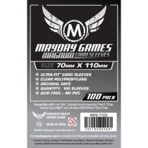   Mayday Games Magnum Silver kártyavédő: 70 x 110 mm "Elveszett városok" társasjátékhoz