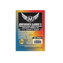   Mayday Games Prémium kártyavédő Race! Formula 90 játékhoz, 55 x 80 mm (50 db-os csomag)