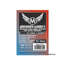   Mayday Games Prémium Egyedi "Police Precinct" kártyavédő 63,5 x 92 mm (50 db-os csomag)