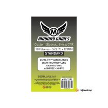   Mayday Games Standard egyedi kiadás WOTR-CE kártyavédő (100 db-os csomag) 70 x 120 mm