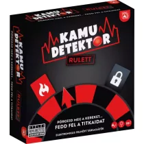   Kamu Detektor Roulette felnőtt partijáték – rulettkerékkel és elektronikus hazugságvizsgálóval